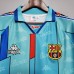 Barcelona 96/97 Away Lake Blue Soccer Jersey